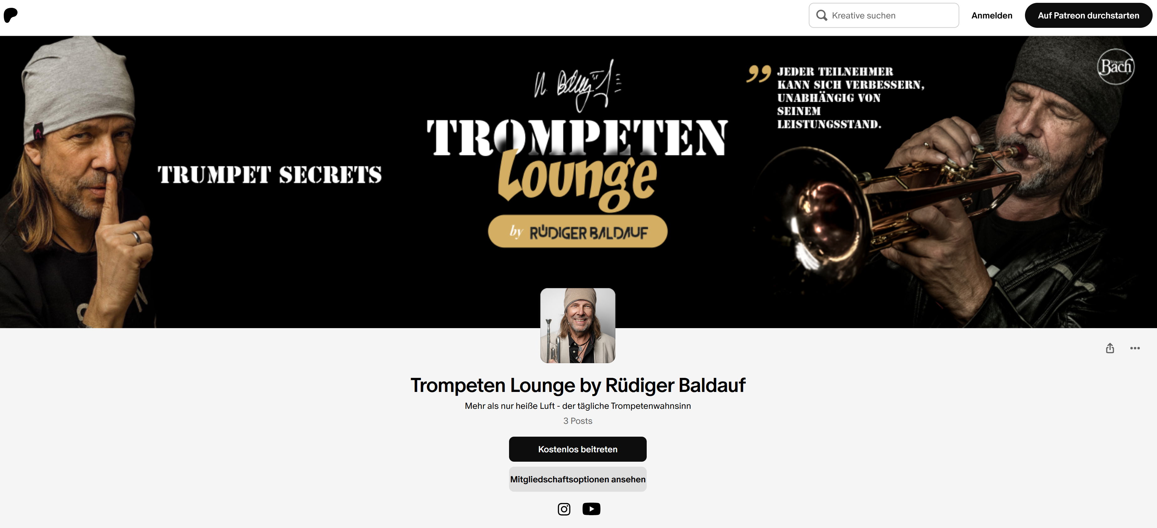 Rüdiger Baldauf auf Patreon